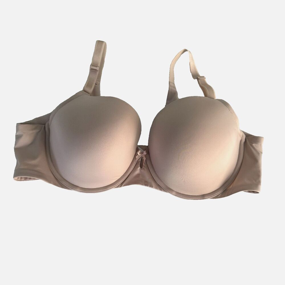 Torrid Curve 11329915 Nude Lightly Lined Perfect T Shirt Underwire Bra Size 42C